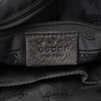 Gucci Guccissima Large Full Moon Tote Black 6 of 14