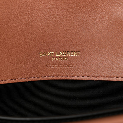 Saint Laurent Lambskin Chevron Quilted Small Loulou Hortensia 7 of 13