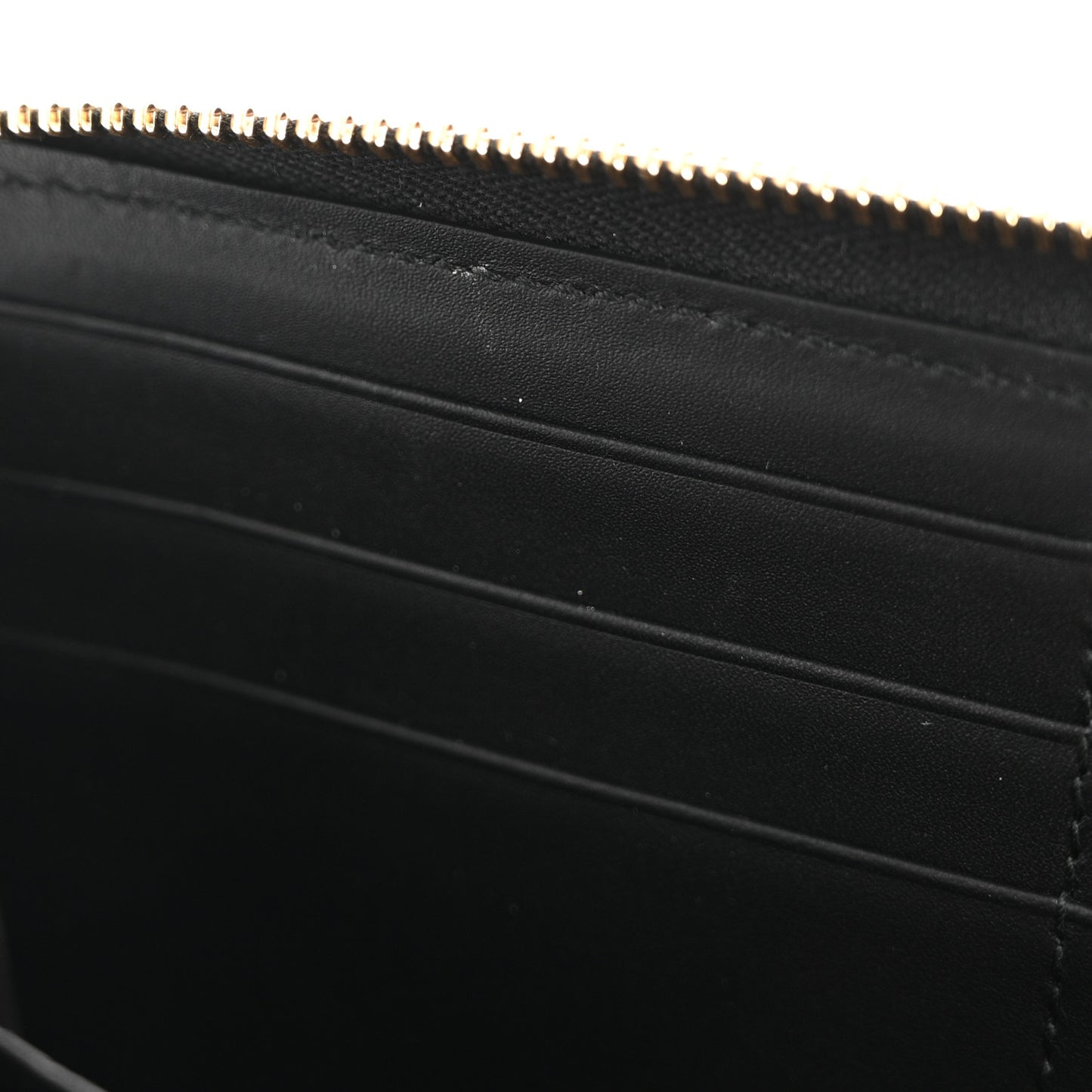GG Supreme Monogram Bees Zip Around Wallet