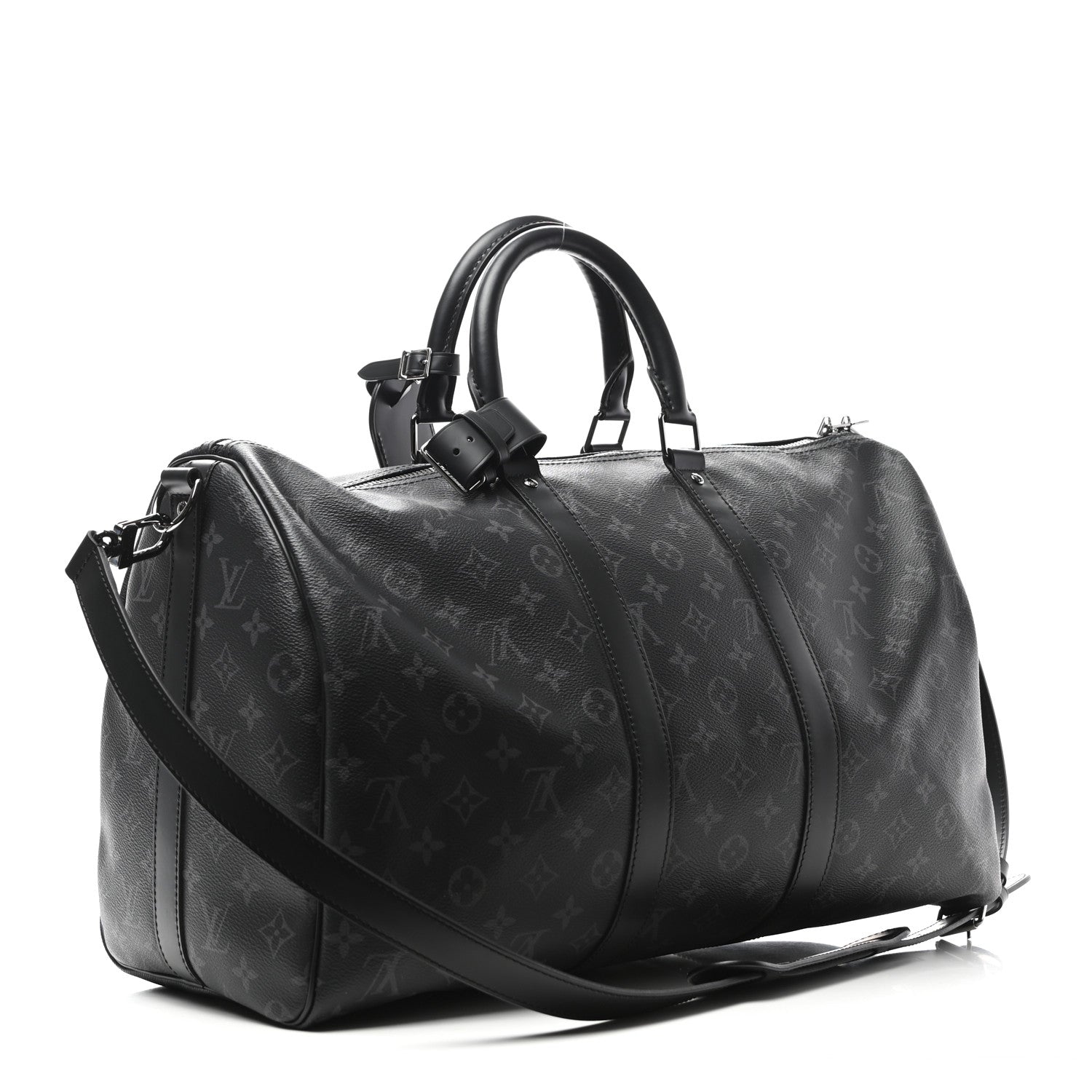 Louis Vuitton Monogram Eclipse Keepall Bandouliere 45 3 of 9