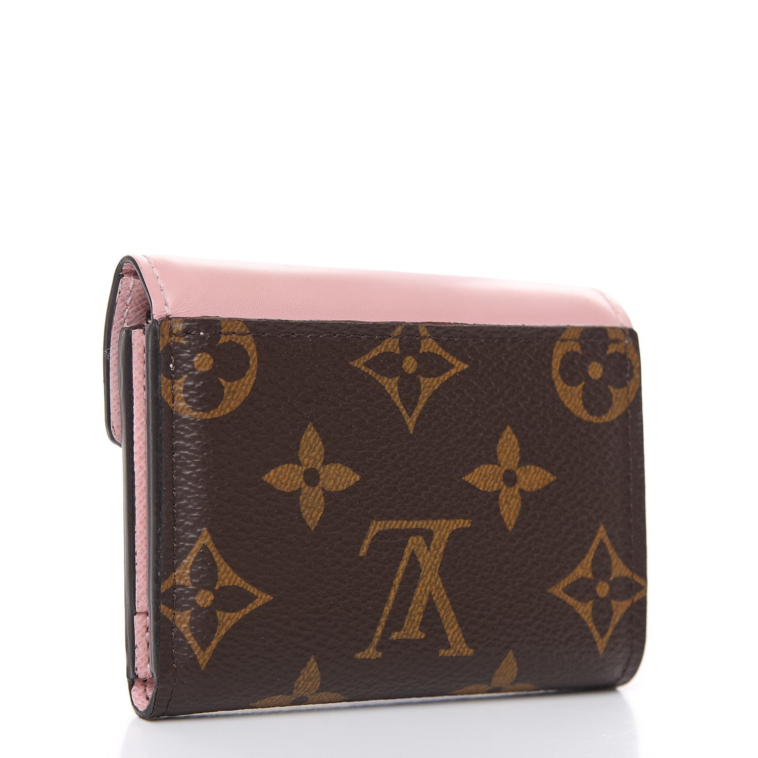 Louis Vuitton Monogram Zoe Wallet Rose Ballerine 3 of 9
