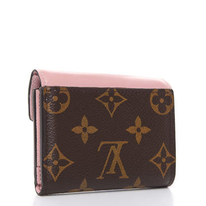 Louis Vuitton Monogram Zoe Wallet Rose Ballerine 3 of 9