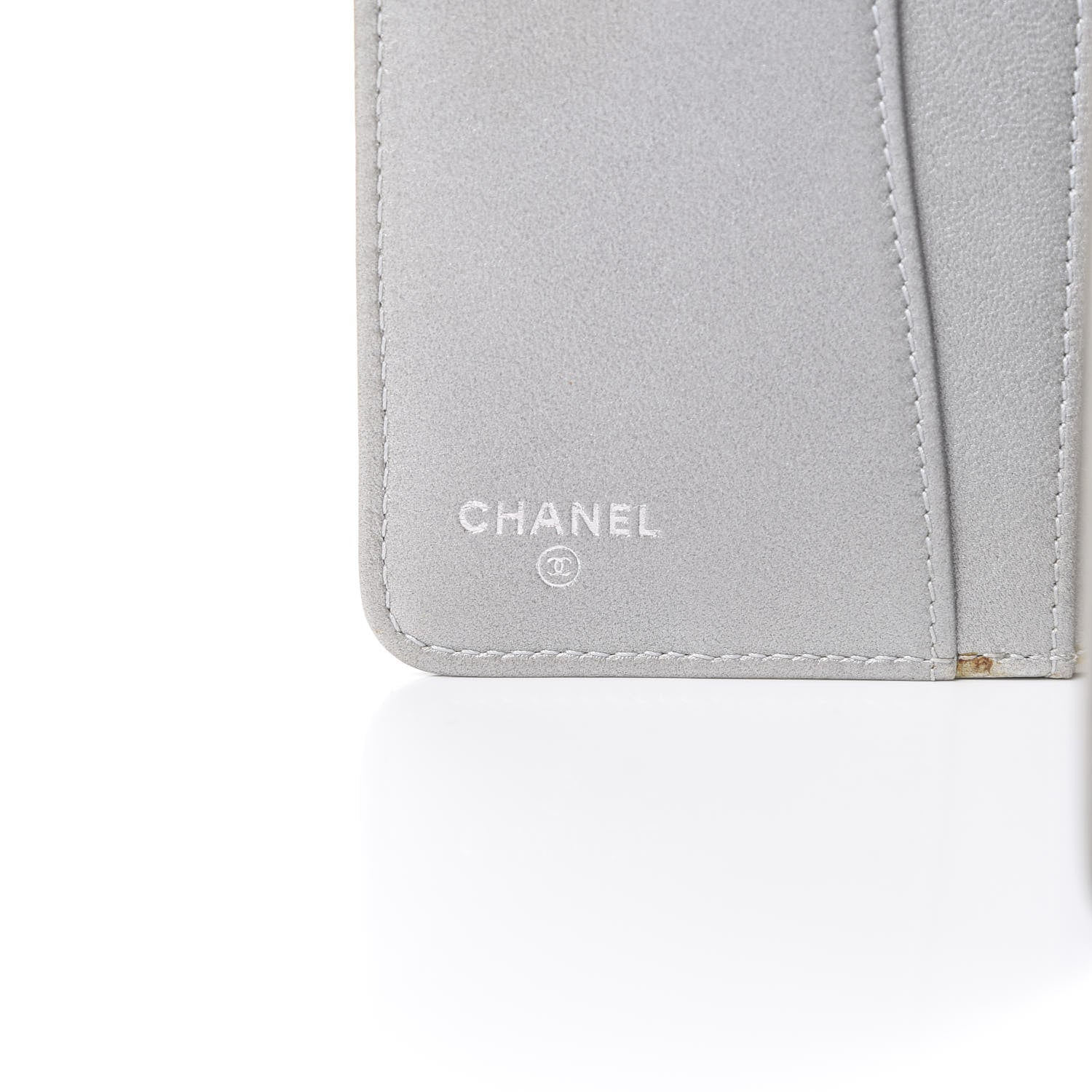 Chanel Lambskin Camellia Embossed Medium Agenda Cover Black 5 of 10