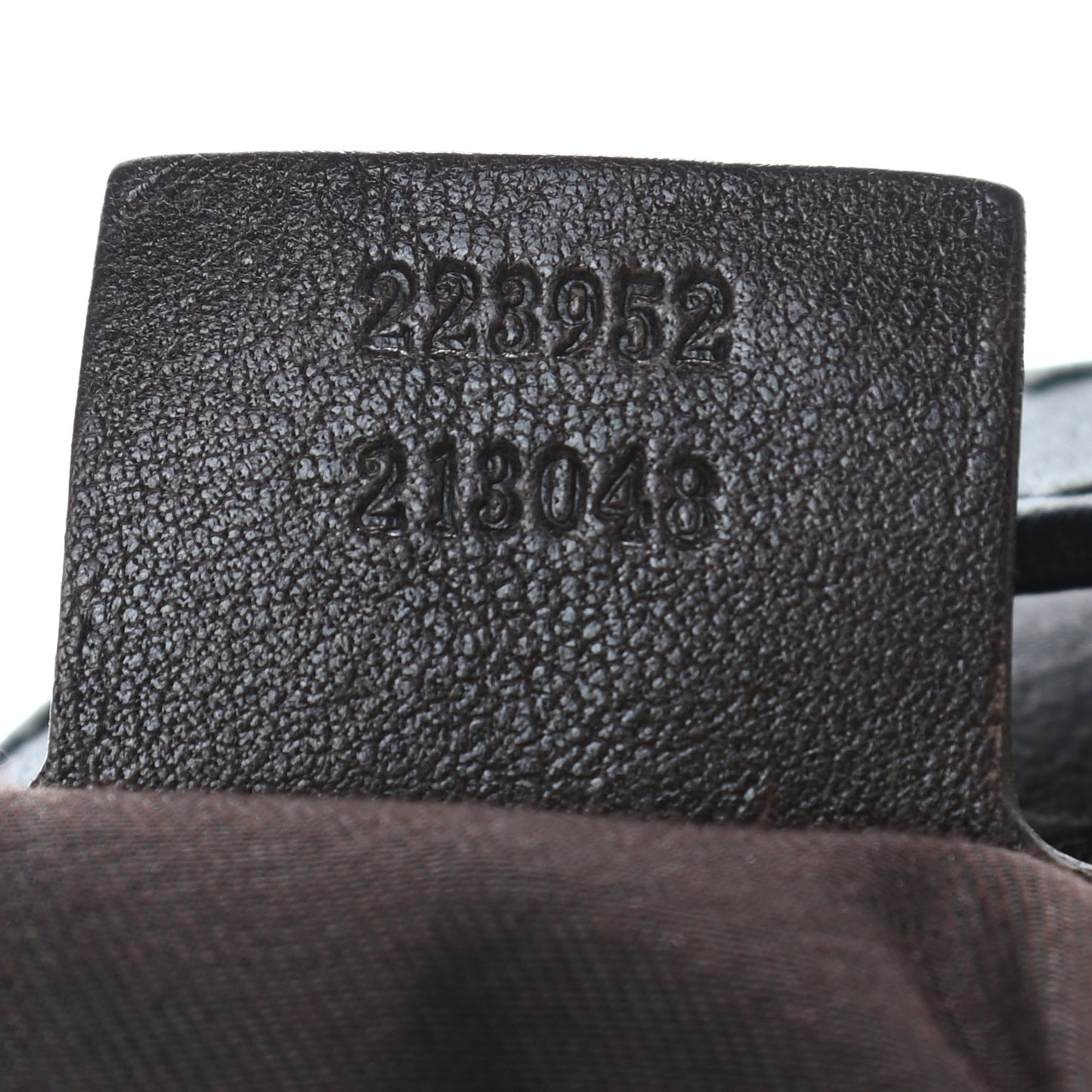 Monogram Medium Interlocking Hobo Dark Brown