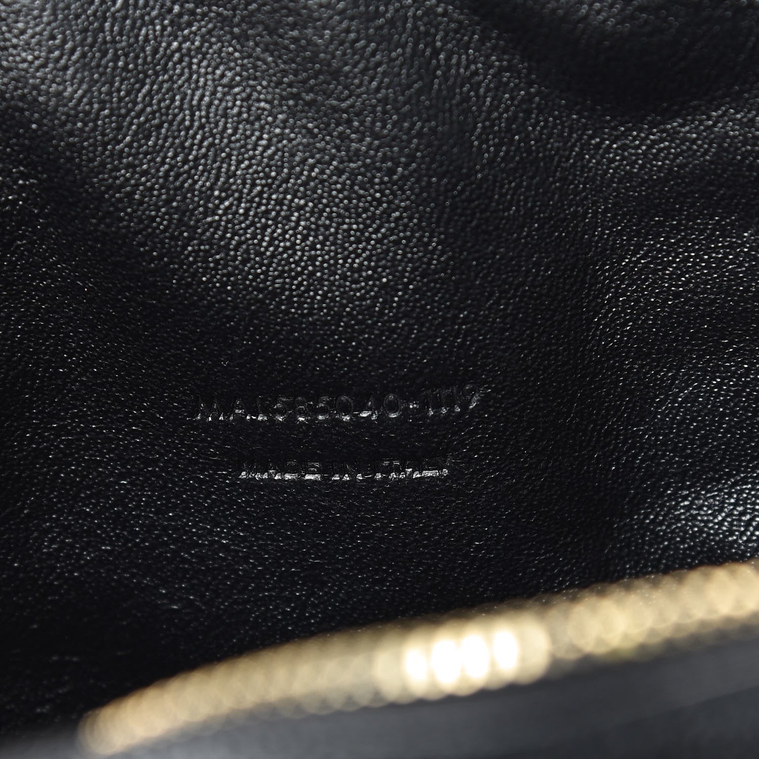 Saint Laurent Grain De Poudre Matelasse Monogram Mini Lou Camera Bag Black 7 of 10