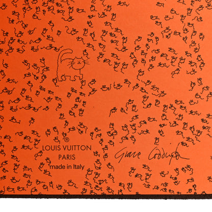 Louis Vuitton Catogram Clemence Notebook MM Marron 6 of 6