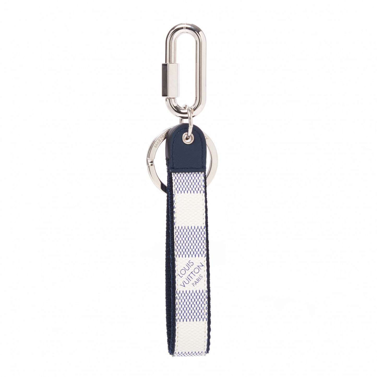 Damier Azur Coastline Dragonne Bag Charm Key Holder