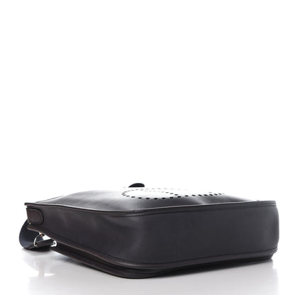 Hermes Barenia Evelyne II PM Bleu Indigo 4 of 10