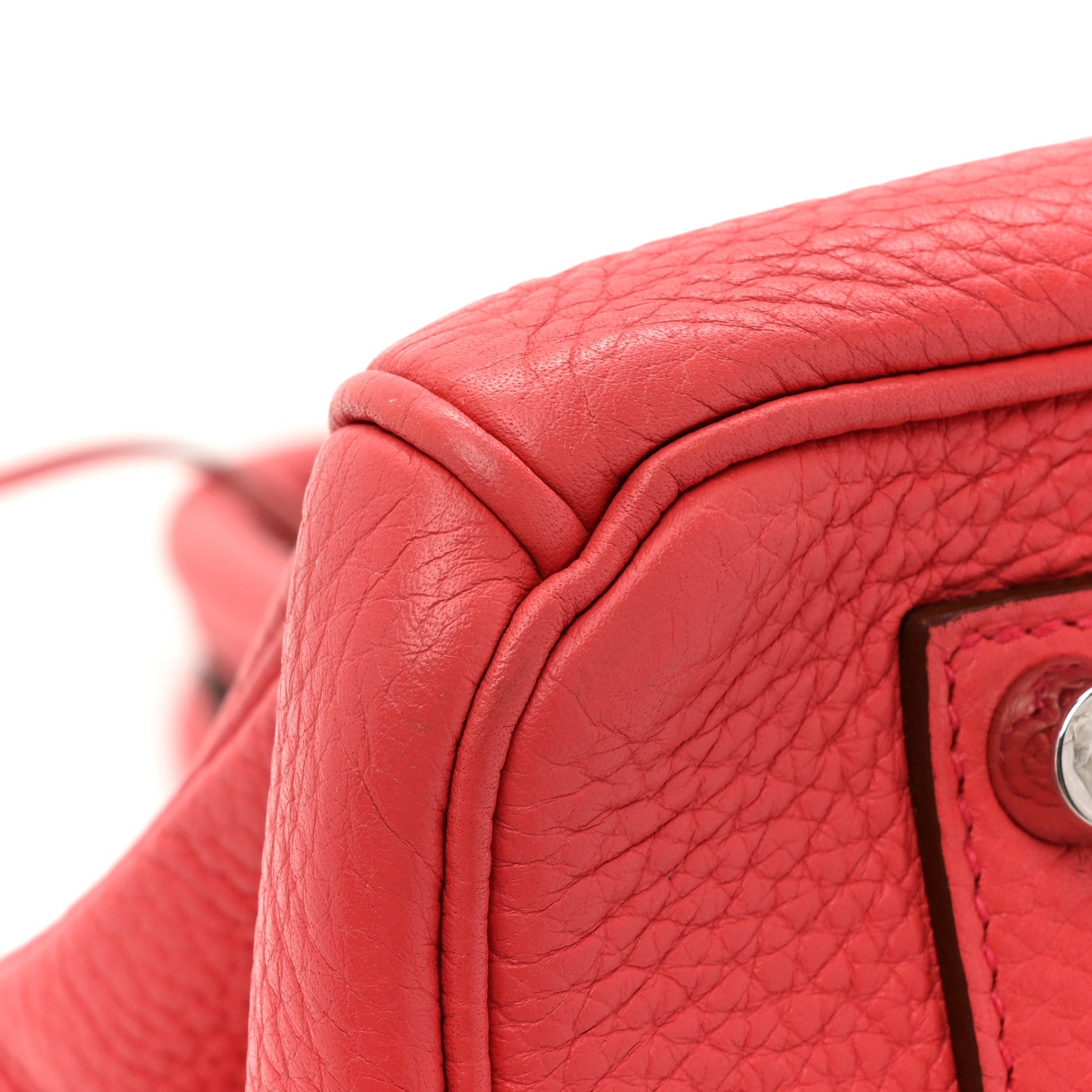 Hermes Taurillon Clemence BIRKIN 35 Bougainvillea 14 of 17
