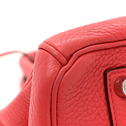 Hermes Taurillon Clemence BIRKIN 35 Bougainvillea 14 of 17