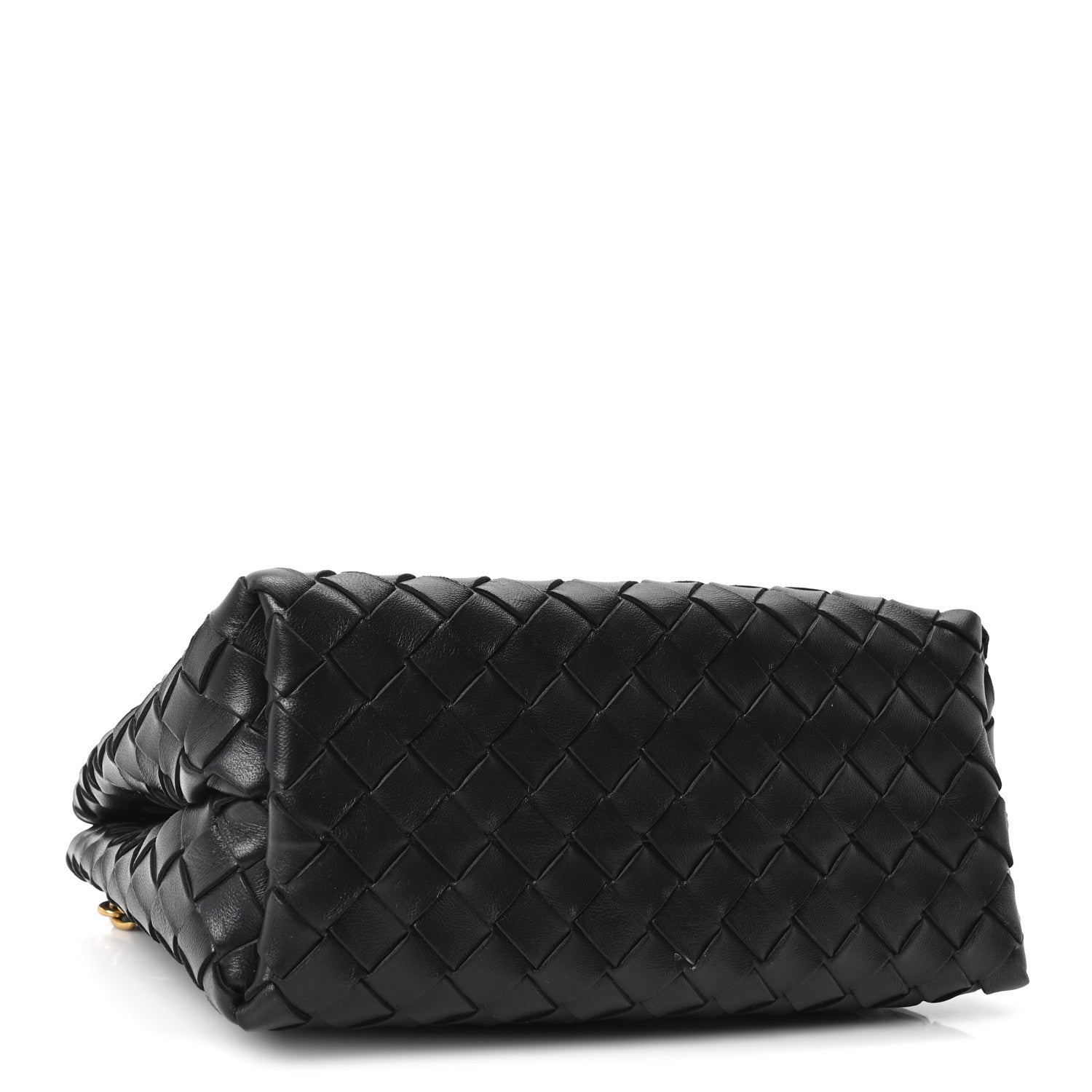 Bottega Veneta Nappa Intrecciato Small Andiamo With Chain Shoulder Bag Black 4 of 9