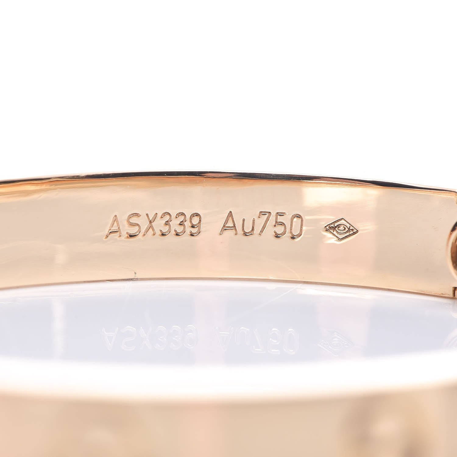 Cartier 18K Yellow Gold LOVE Bracelet 16 5 of 7