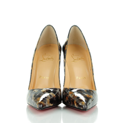 Christian Louboutin Patent Vernis Mouchete So Kate 120 Pumps 35.5 Black 2 of 8
