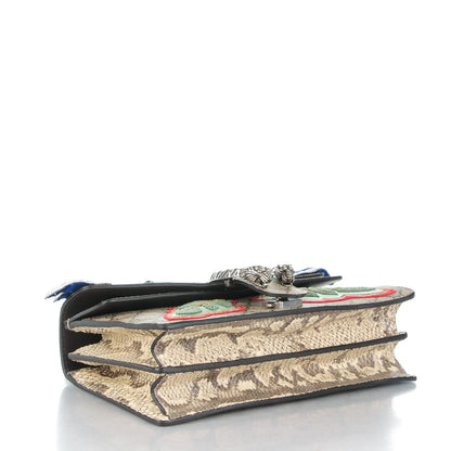 Gucci GG Supreme Monogram Python Embroidered Small Dionysus Shoulder Bag 4 of 9