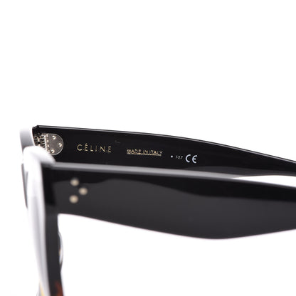 Celine Acetate Cat Eye Sunglasses CL40004I Havana Black 5 of 10