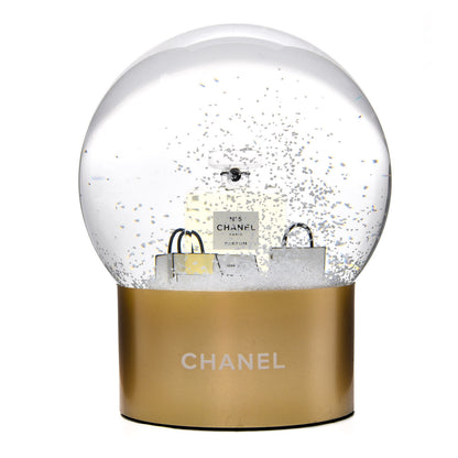 Chanel Glass N°5 Perfume Bottle Snow Globe 1 of 4