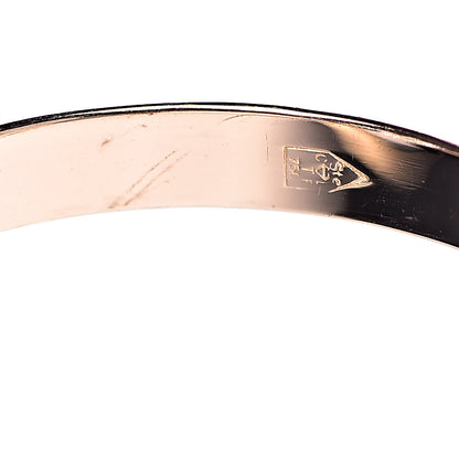 Cartier 18K Pink Yellow White Gold Five Band Les Must De Trinity Ring 50 5.25 4 of 6