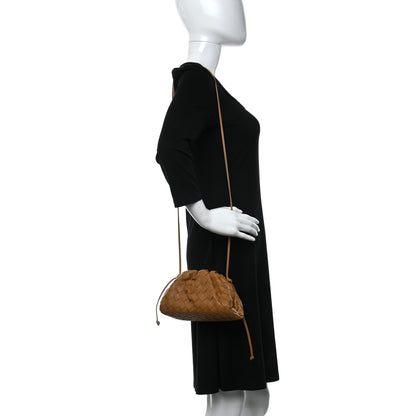 Bottega Veneta Nappa Intrecciato The Mini Pouch Carmel 2 of 9