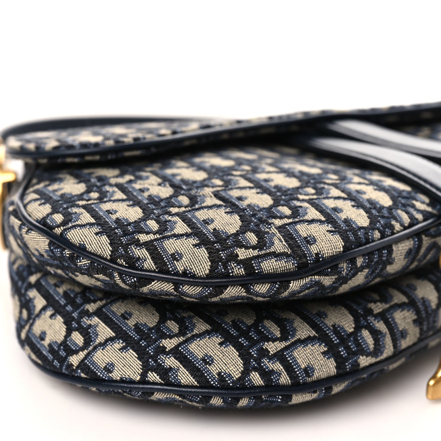Oblique Saddle Bag Blue