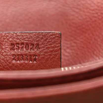 Gucci Monogram Medium Marrakech Flap Messenger Bag Red 7 of 13