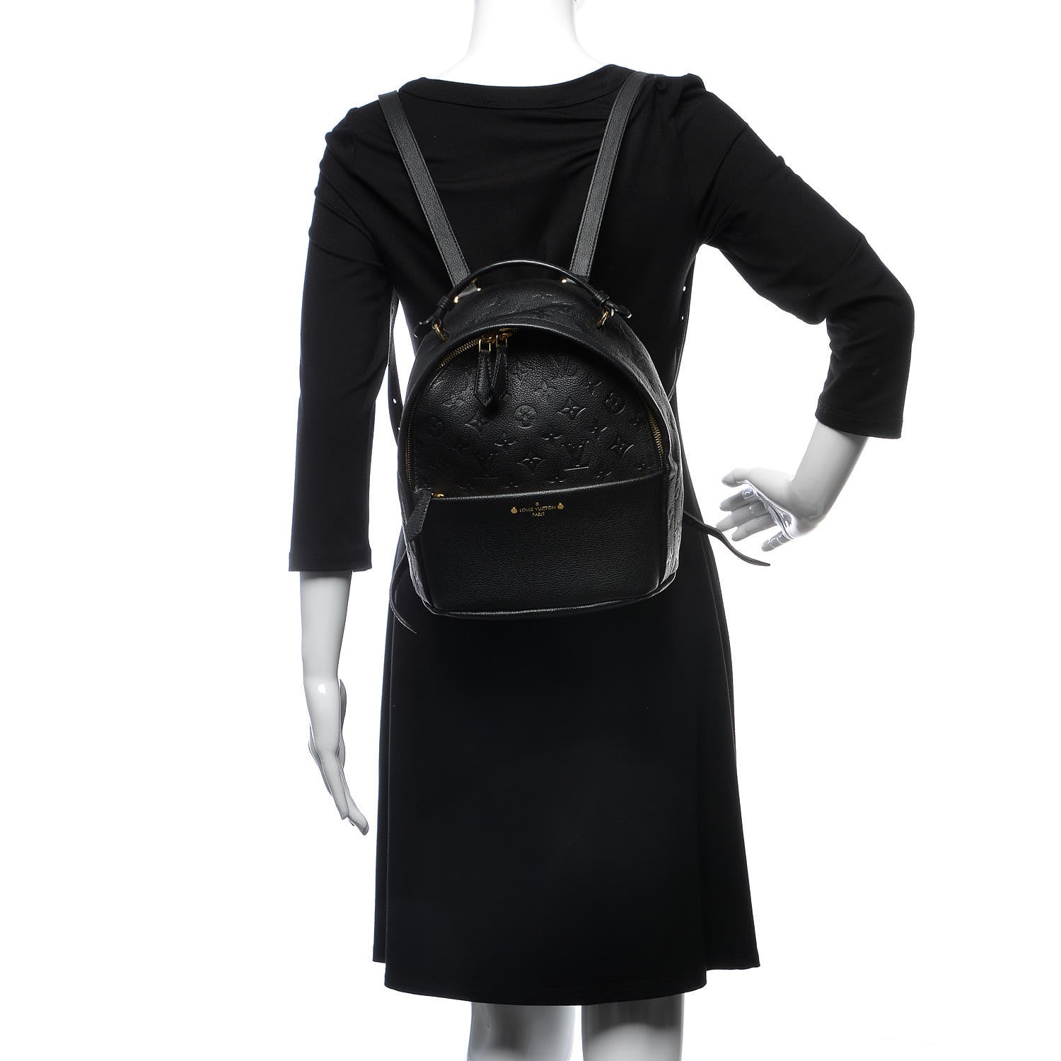 Louis Vuitton Empreinte Sorbonne Backpack Black 2 of 6