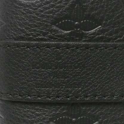 Louis Vuitton Calfskin Shadow Monogram Keepall Bandouliere 50 Black 6 of 9