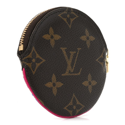 Louis Vuitton Monogram 2018 Christmas Animation Round Coin Purse 3 of 7