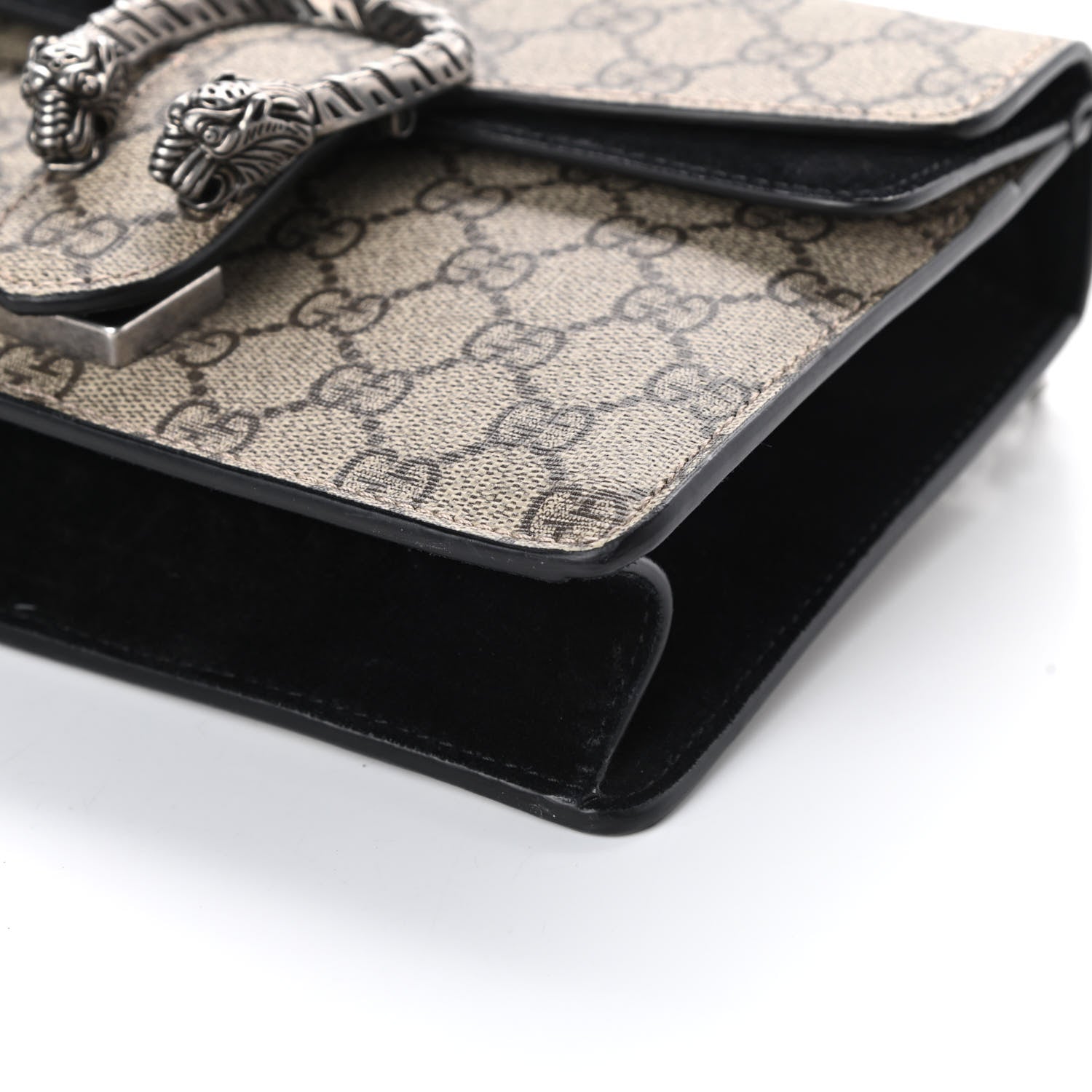 Gucci GG Supreme Monogram Mini Dionysus Shoulder Bag Black 8 of 8