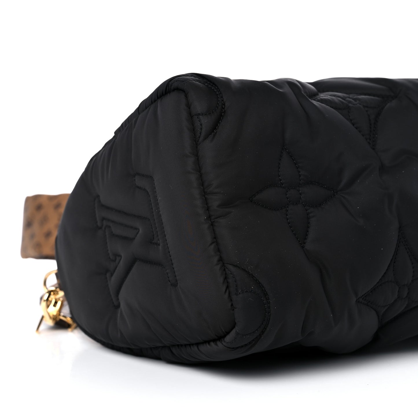 Econyl Mini Monogram Pillow Speedy Bandouliere 25 Black