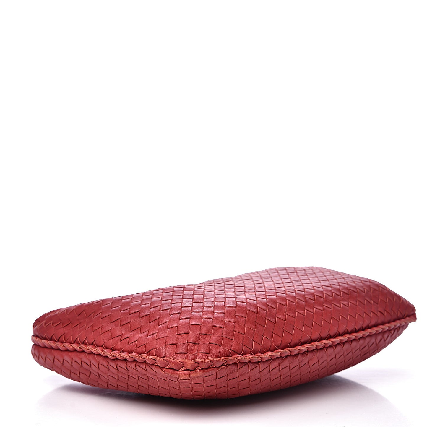 Nappa Intrecciato Medium Veneta Hobo Fraise