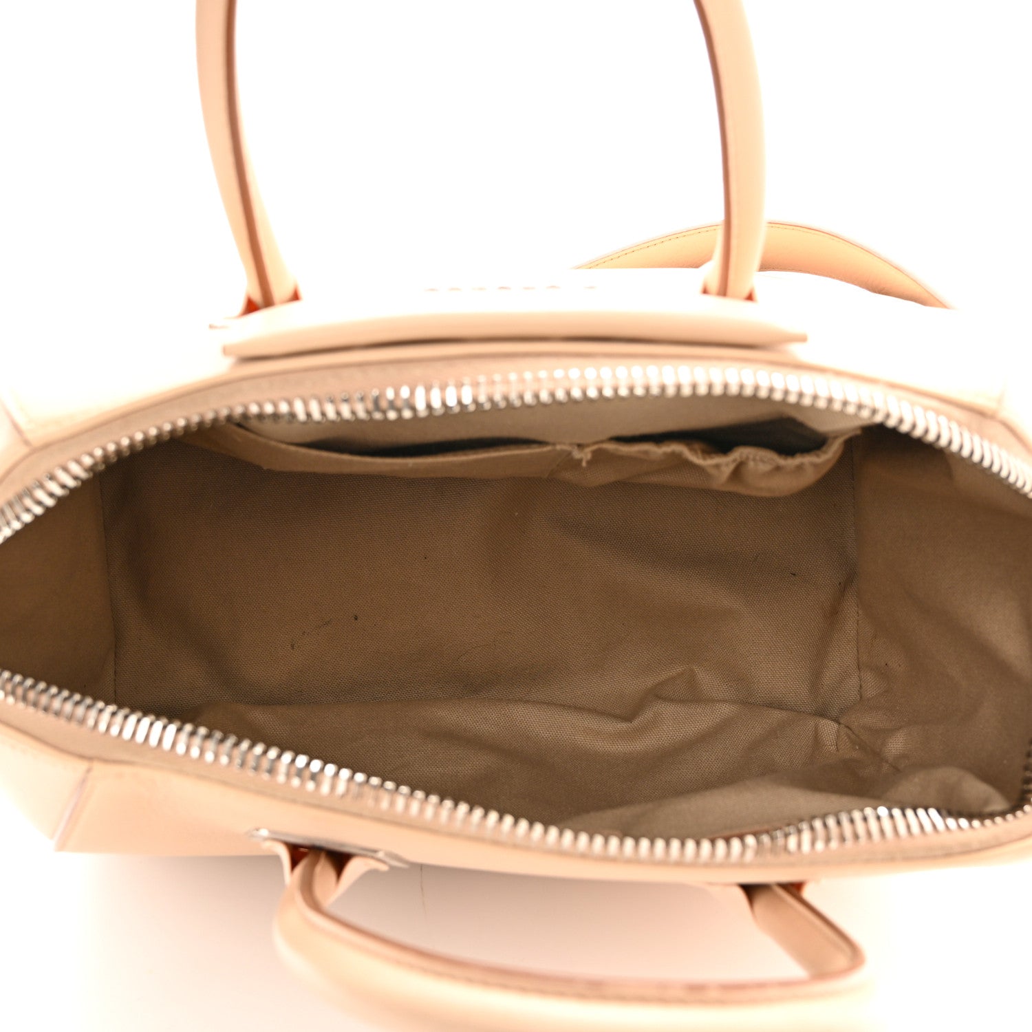 Givenchy Calfskin Plexiglass Medium Antigona Light Beige 5 of 16