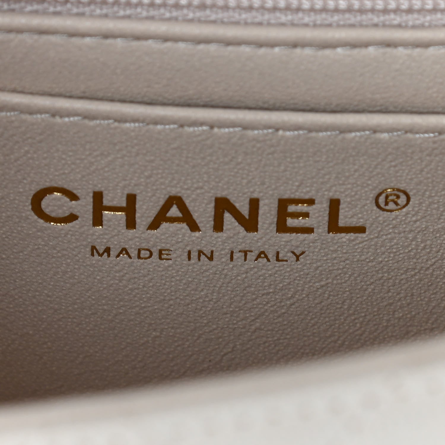 Chanel Caviar Quilted Mini Top Handle Rectangular Flap Beige 5 of 8