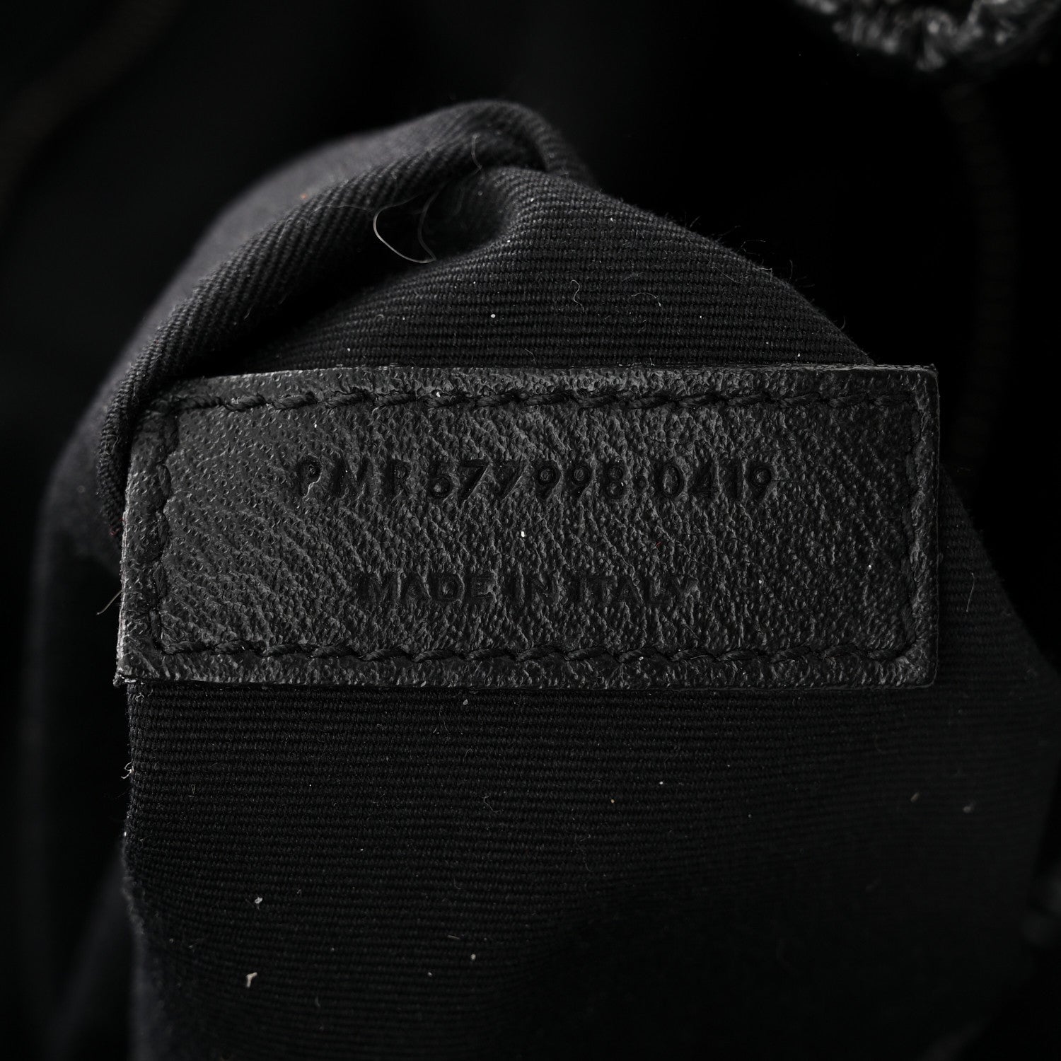 Saint Laurent Crinkled Calfskin Matelasse Monogram Niki Shoulder Bag Black 7 of 12
