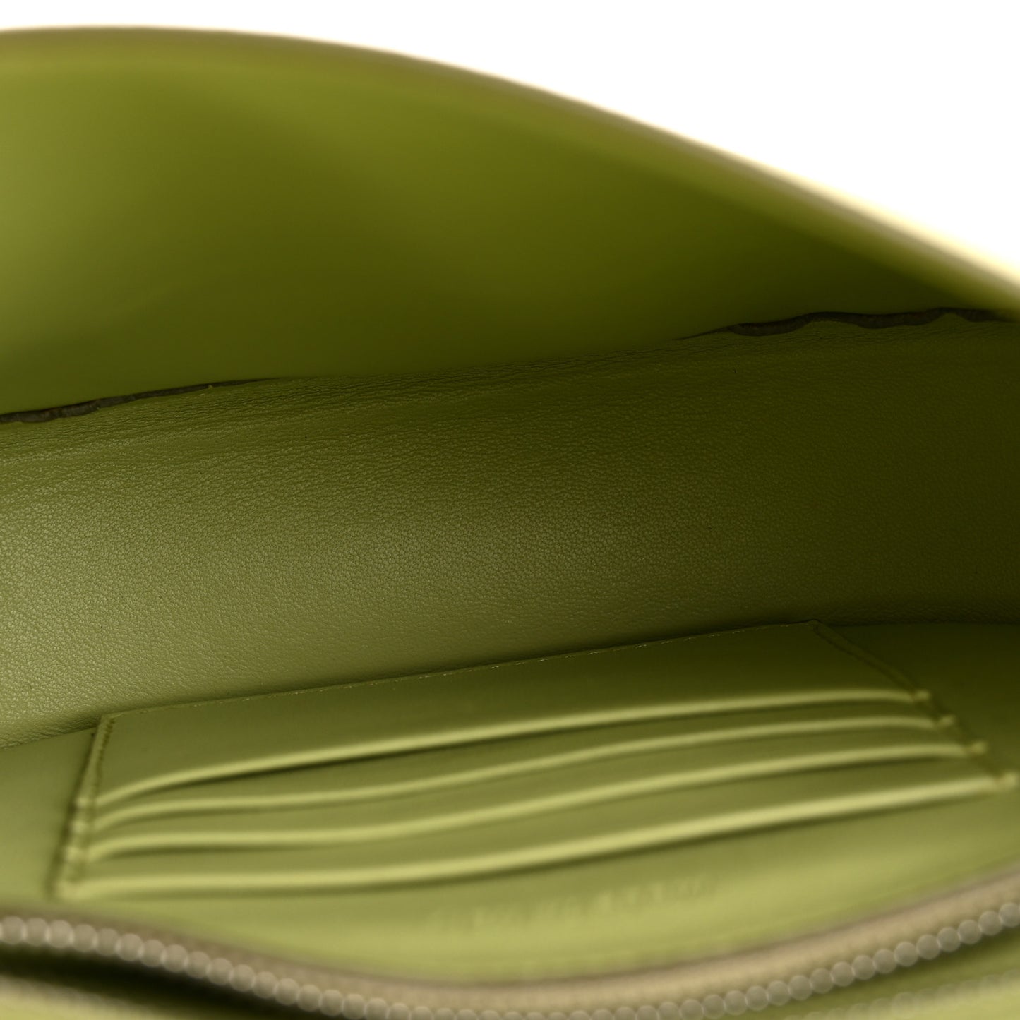 Baby Grained Calfskin Small Trotteur  Jade