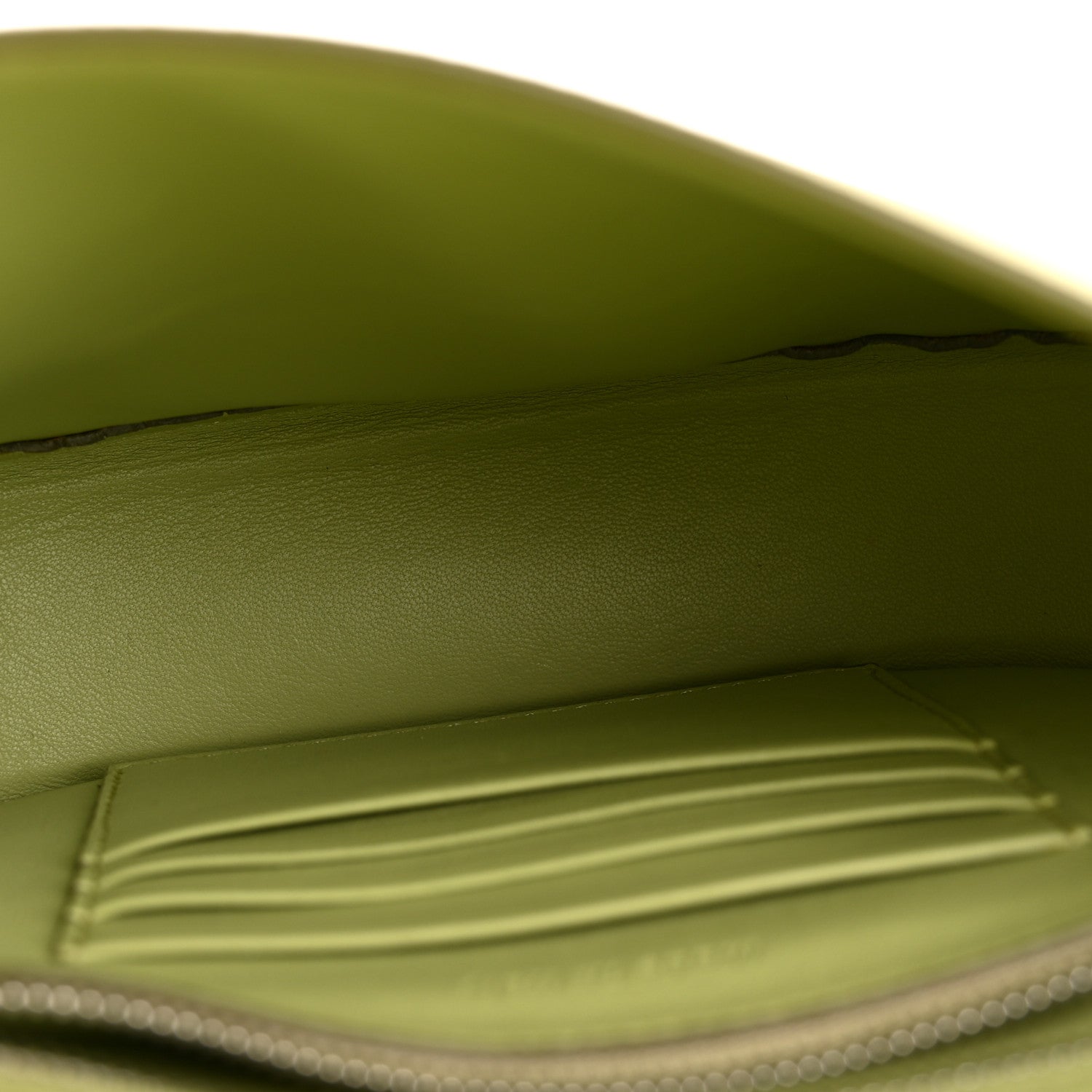 Celine Baby Grained Calfskin Small Trotteur  Jade 5 of 14
