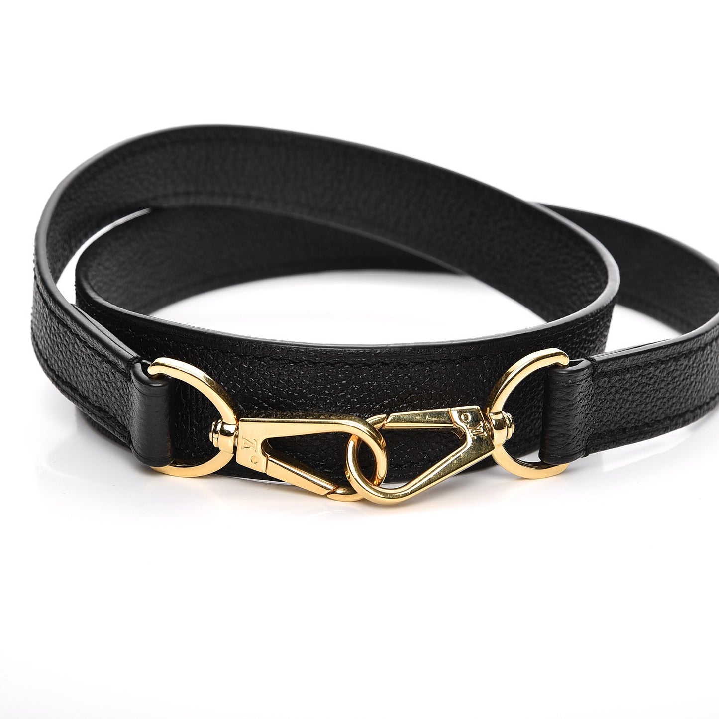Calfskin Bagatelle Shoulder Strap Black