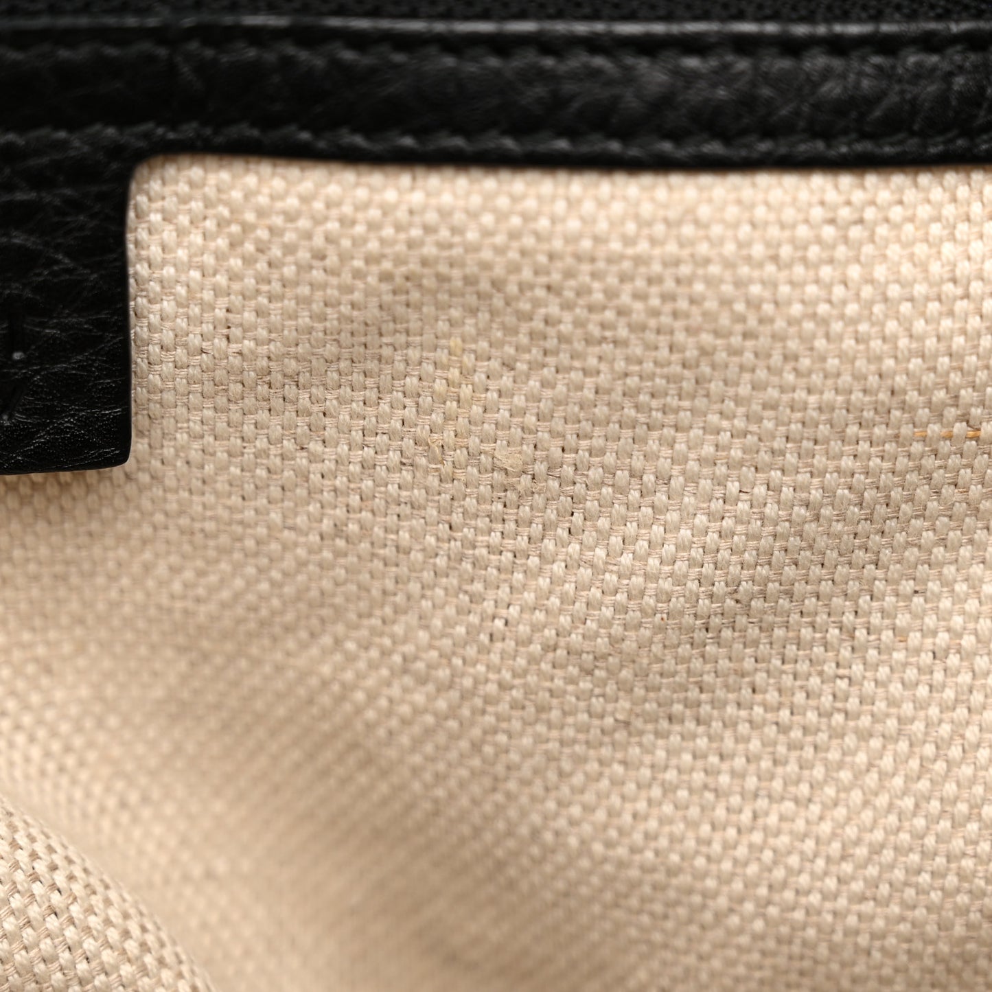 Pebbled Calfskin Medium Soho Shoulder Bag Black