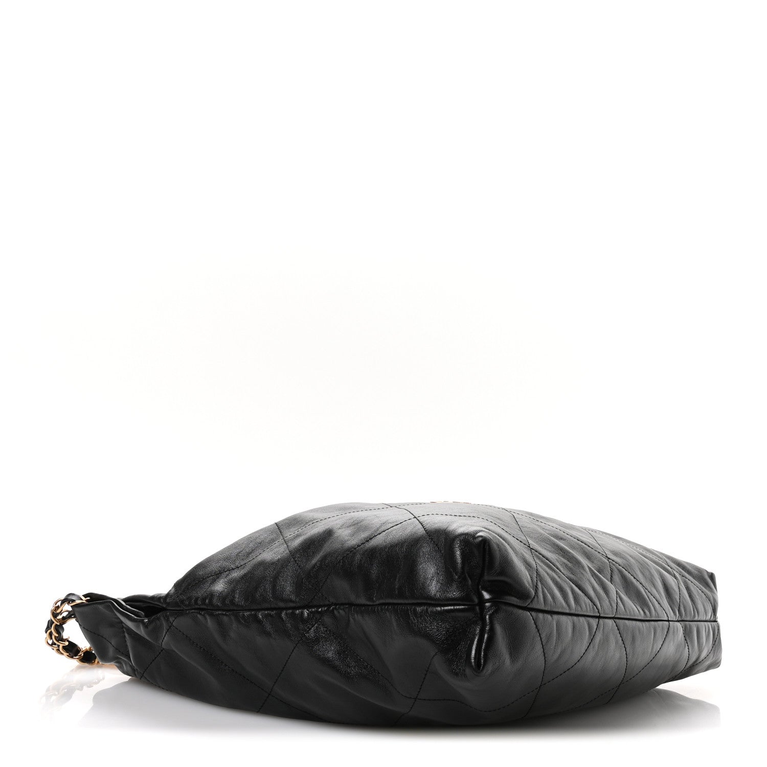Chanel Shiny Calfskin Quilted Chanel 22 Black 5 of 12