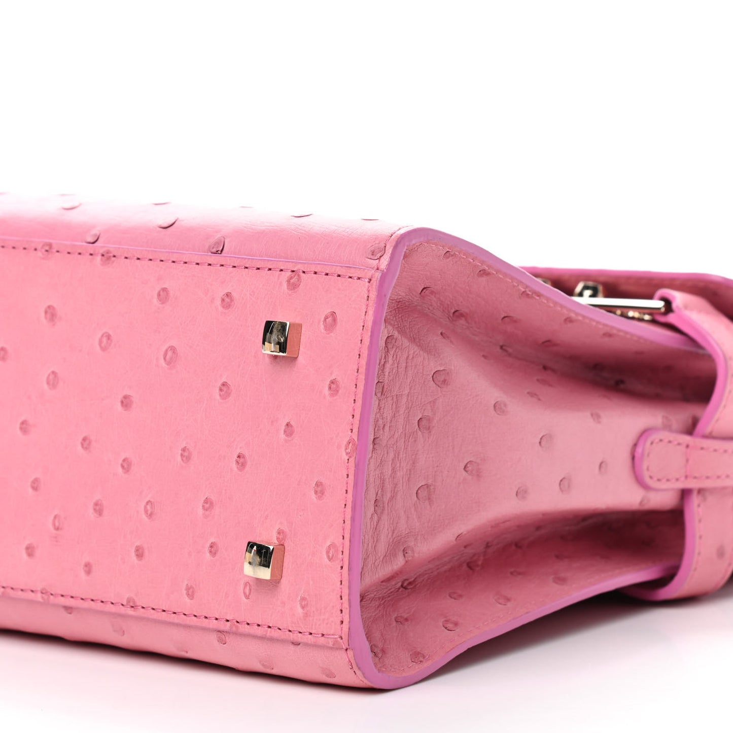 Ostrich MM Tempete Satchel Pink