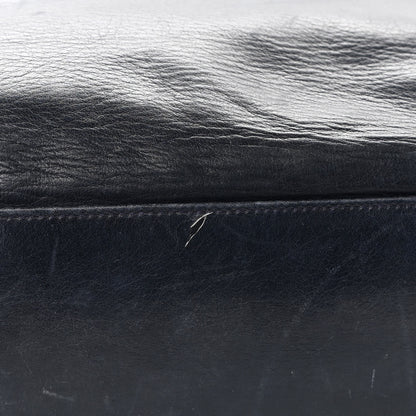 Chanel Lambskin Quilted Shoulder Bag Navy 17 of 21