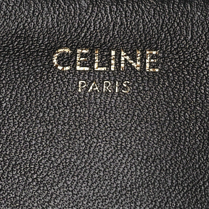 Celine Lambskin Small Trio Crossbody Bag Black 6 of 11