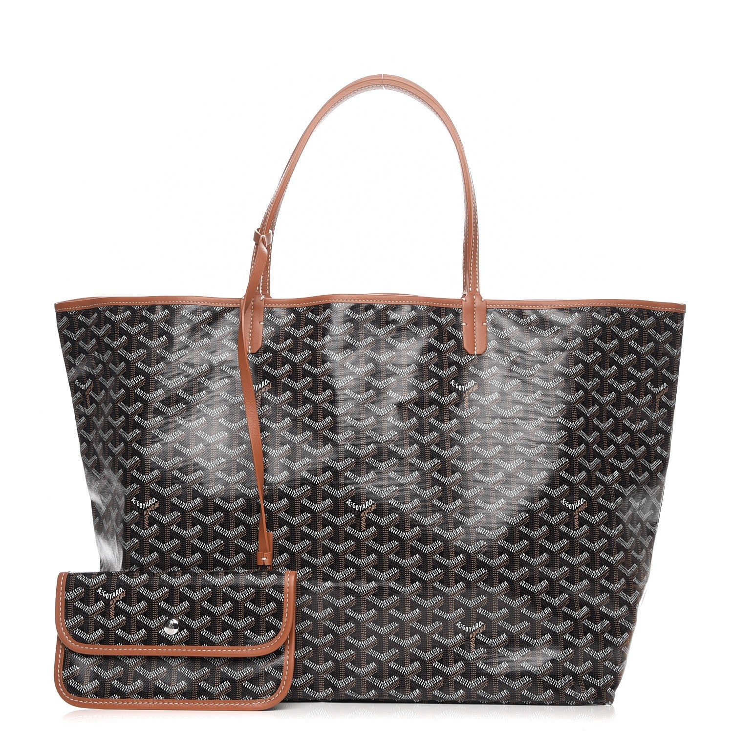 Goyard Goyardine Saint Louis GM Black Gold 1 of 7