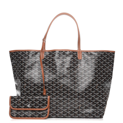 Goyard Goyardine Saint Louis GM Black Gold 1 of 7