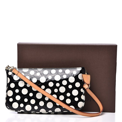 Louis Vuitton Vernis Kusama Infinity Dots Pochette Accessories Black 13 of 13