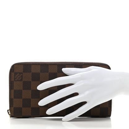 Louis Vuitton Damier Ebene Zippy Wallet 2 of 7