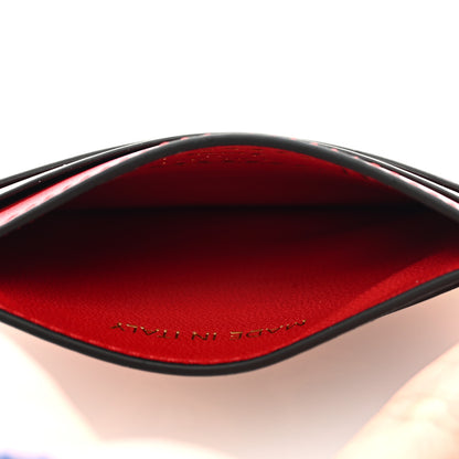 Versace X DISNEY Nappa Cinderella Print Card Holder Red Multicolor 5 of 7