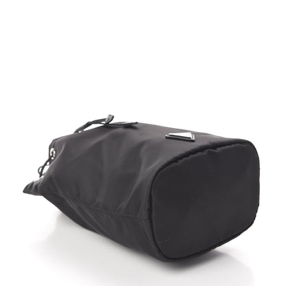Prada Saffiano Tessuto Nylon Vela Bucket Wristlet Black 4 of 8