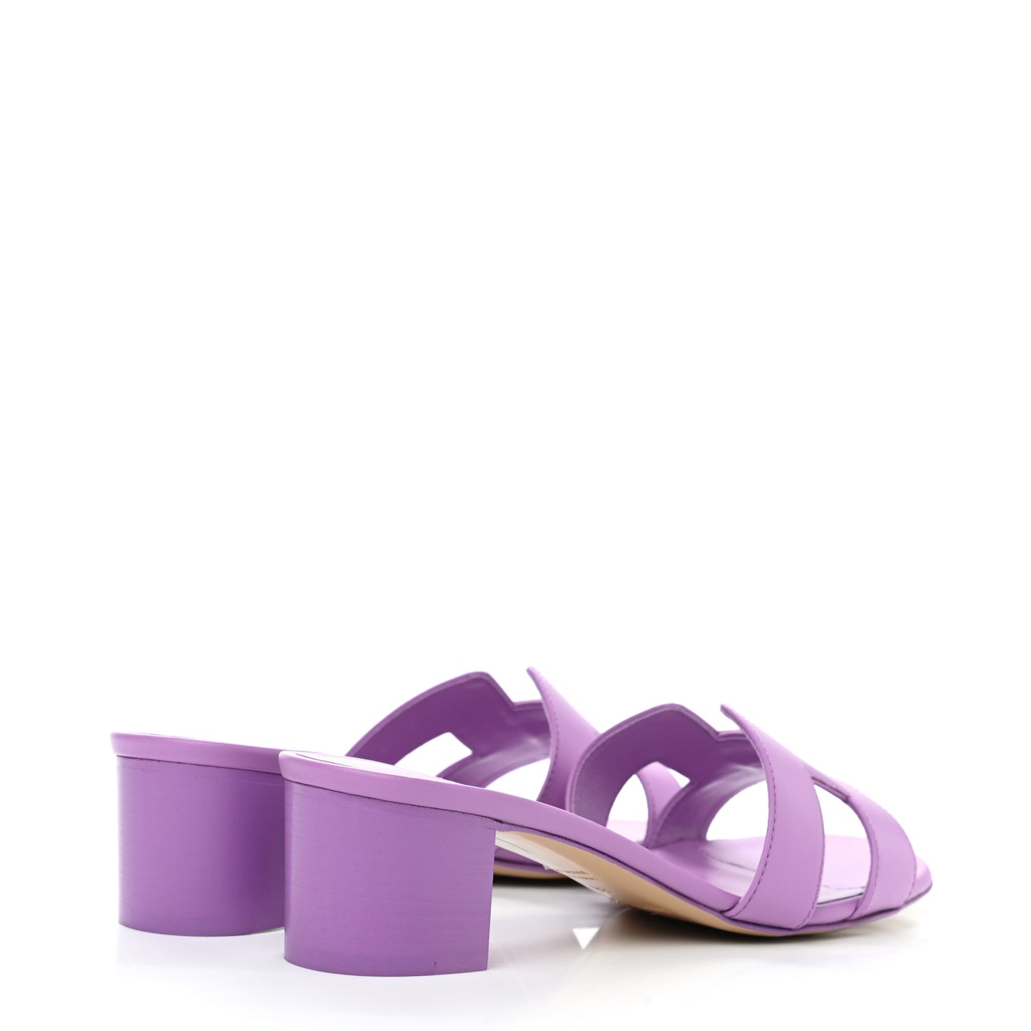 Calfskin Oasis Sandals 38 Violet