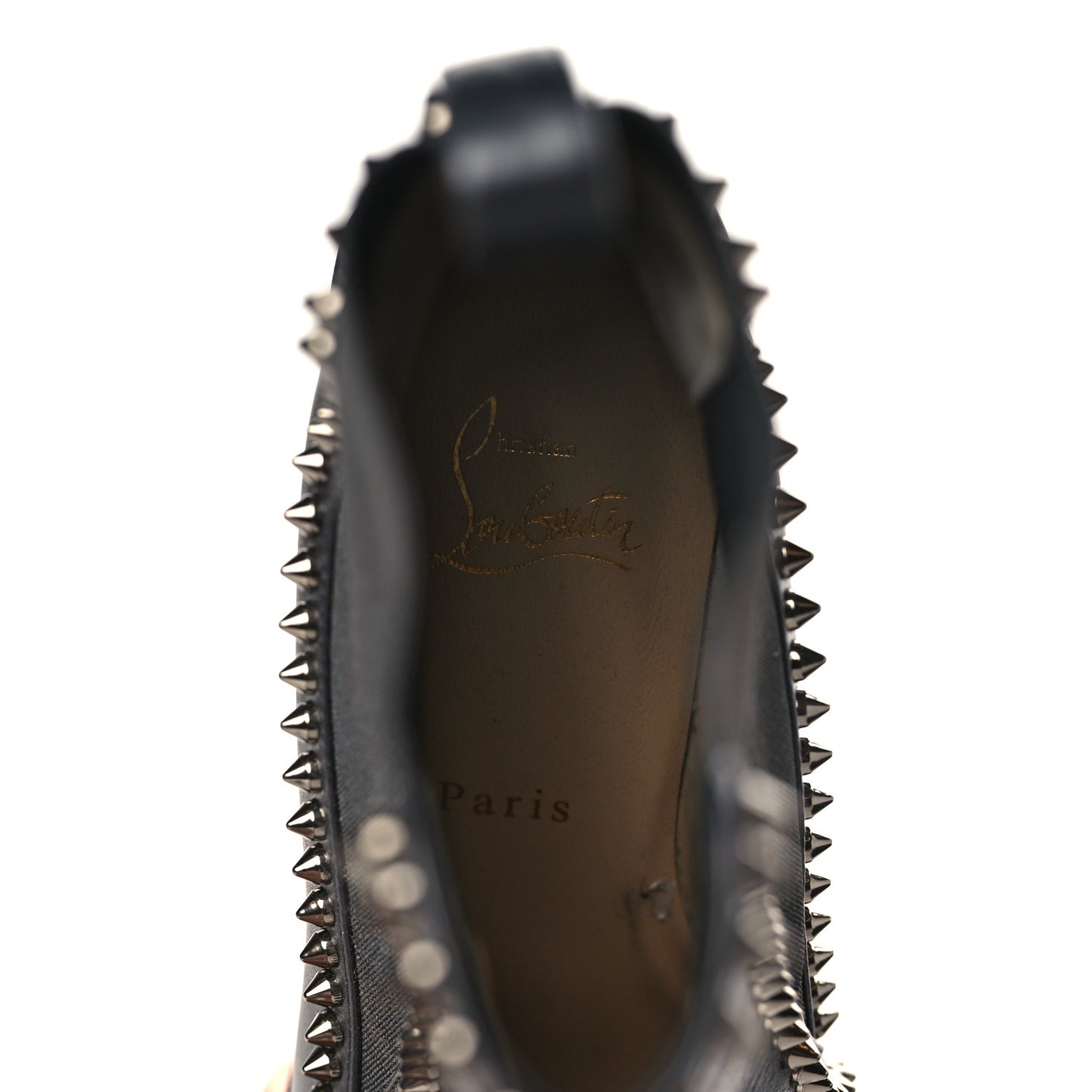 Nappa Out Line Spike Lug 100 Boots 37.5 Black