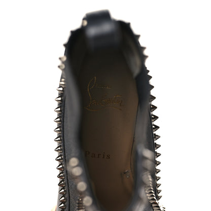 Christian Louboutin Nappa Out Line Spike Lug 100 Boots 37.5 Black 8 of 8